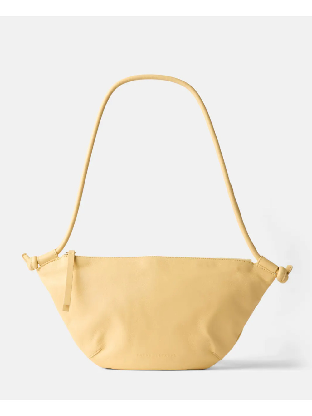 Freda Salvador Elodie Crescent Bag in Yellow
